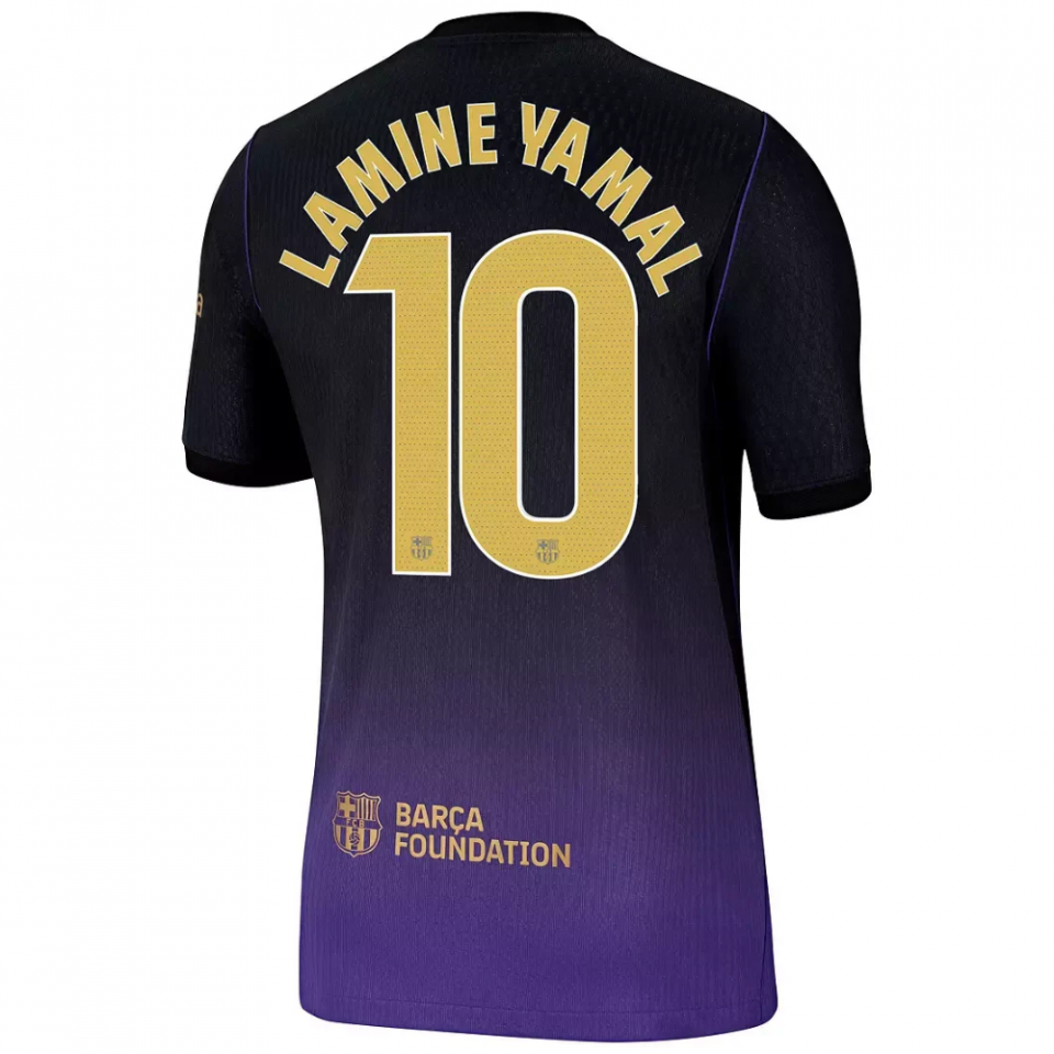 Nike FC Barcelona 2026/27 Men's Match Away Jersey LAMINE YAMAL 10